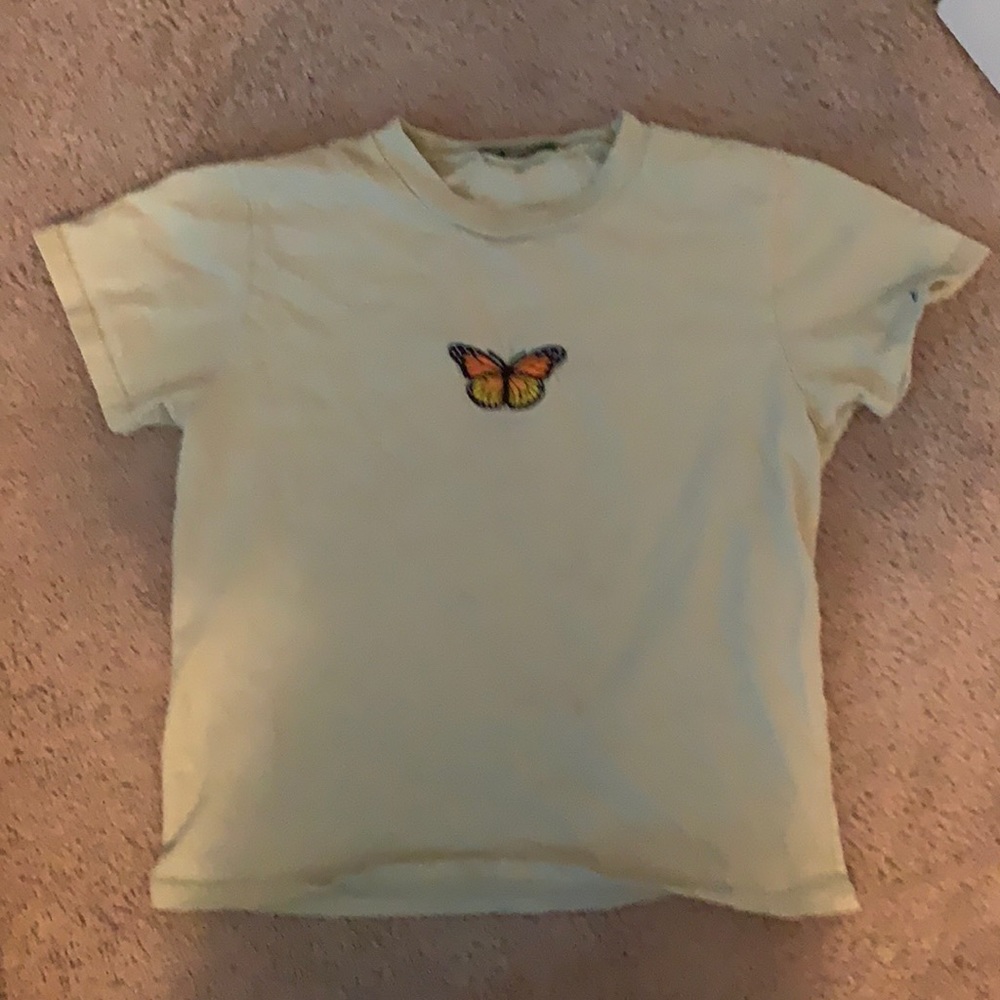Mint Green butterfly tee